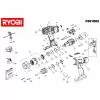 Ryobi CDI1802 Spare Parts List Type: 5133000843